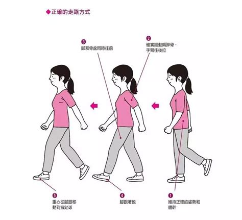 走路姿势|如何正确地走路（包含图片）